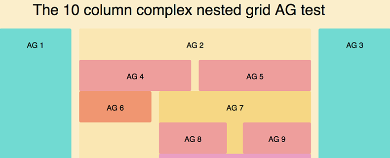 Complex Grid Layout